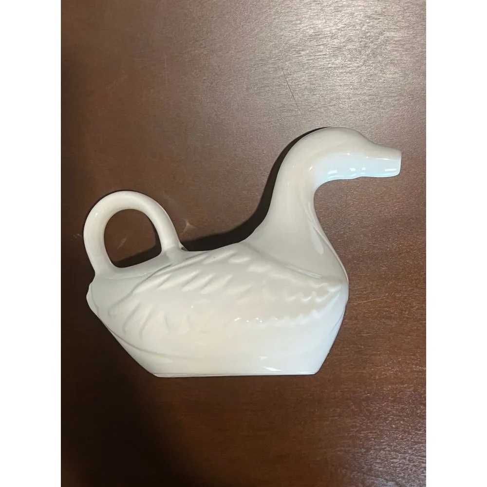 Swan decor‎ vase ceramic watering